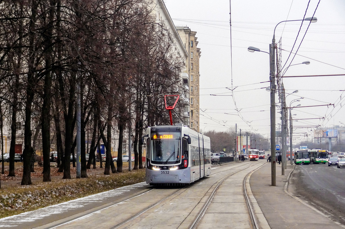 Москва, 71-414 (Pesa Fokstrot) № 3532 Москва, 71-414 (Pesa Fokstrot) № 3532