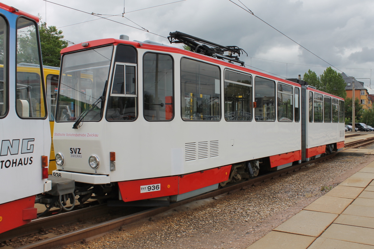 Цвиккау, Tatra KT4DMC № 936; Цвиккау — Юбилей: 120 лет трамваю в Цвиккау (14.06.2014)