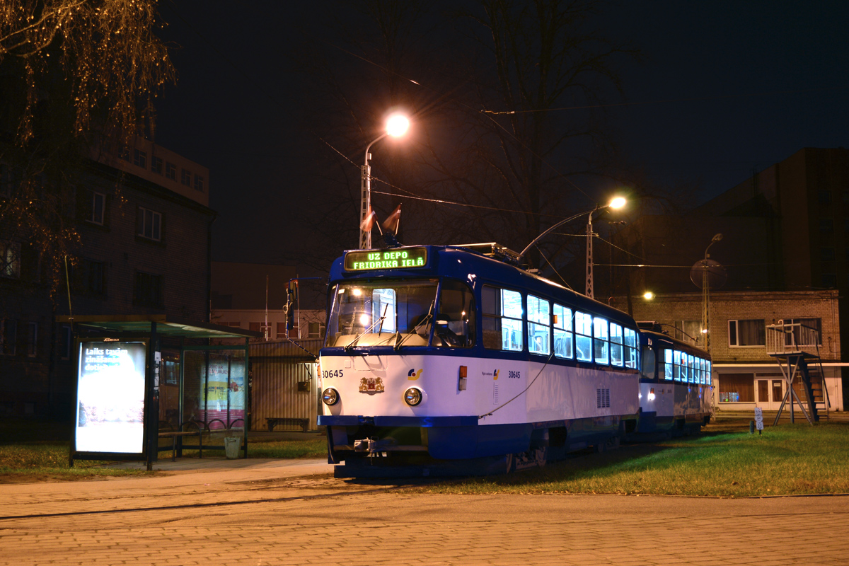 Рига, Tatra T3A № 30645 Рига, Tatra T3A № 30645