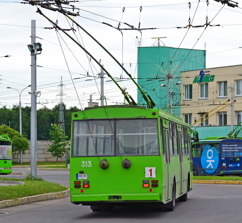 Каунас, Škoda 14Tr89/6 № 313