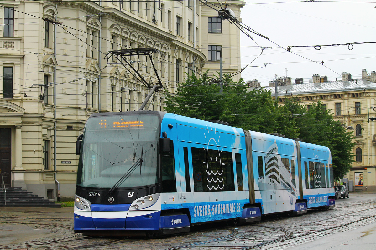 Рига, Škoda 15T ForCity Alfa Riga № 57016