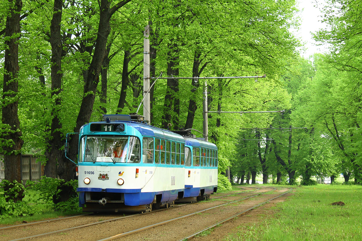 Рига, Tatra T3A № 51656
