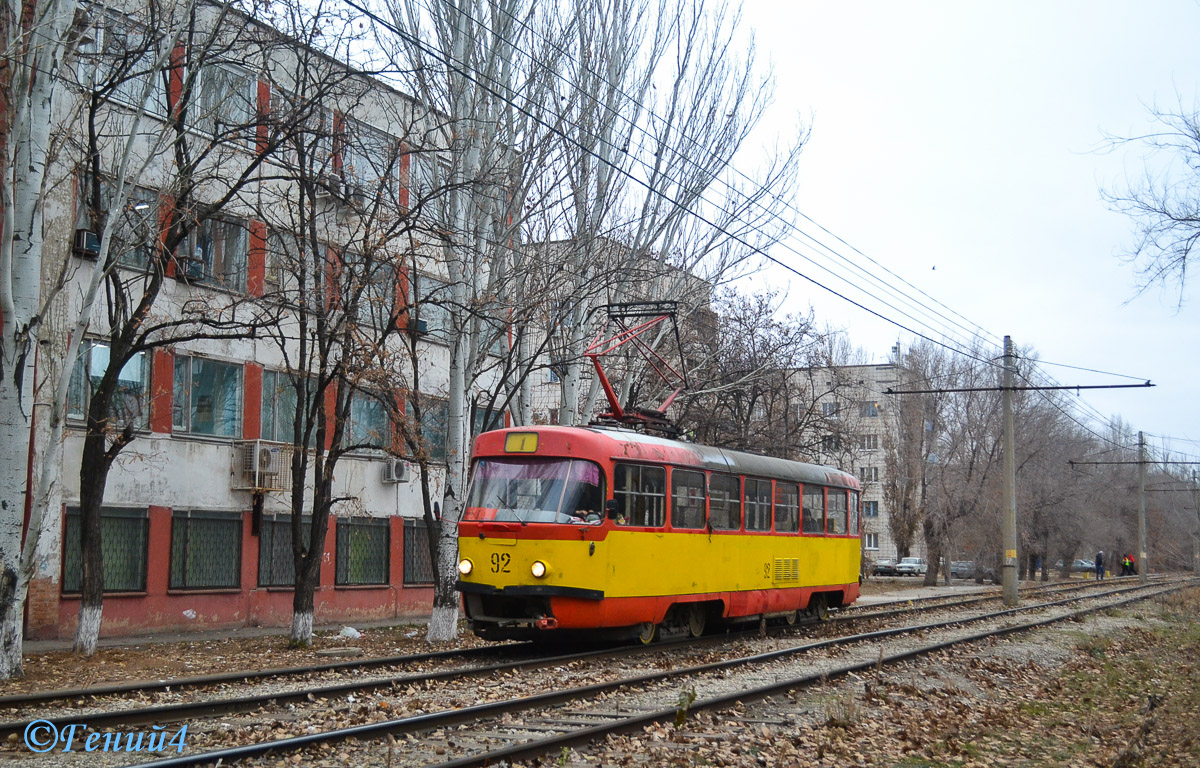 Волжский, Tatra T3SU № 92