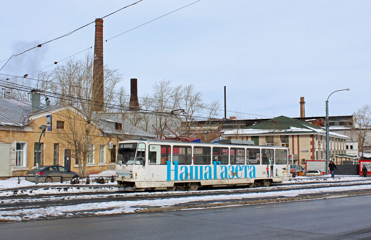Jekaterynburg, Tatra T6B5SU Nr 376