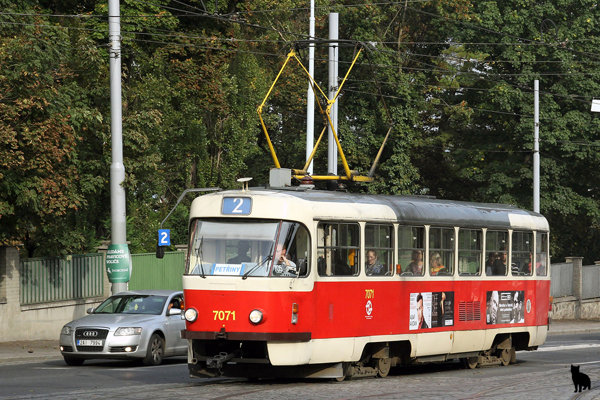 Прага, Tatra T3SUCS № 7071