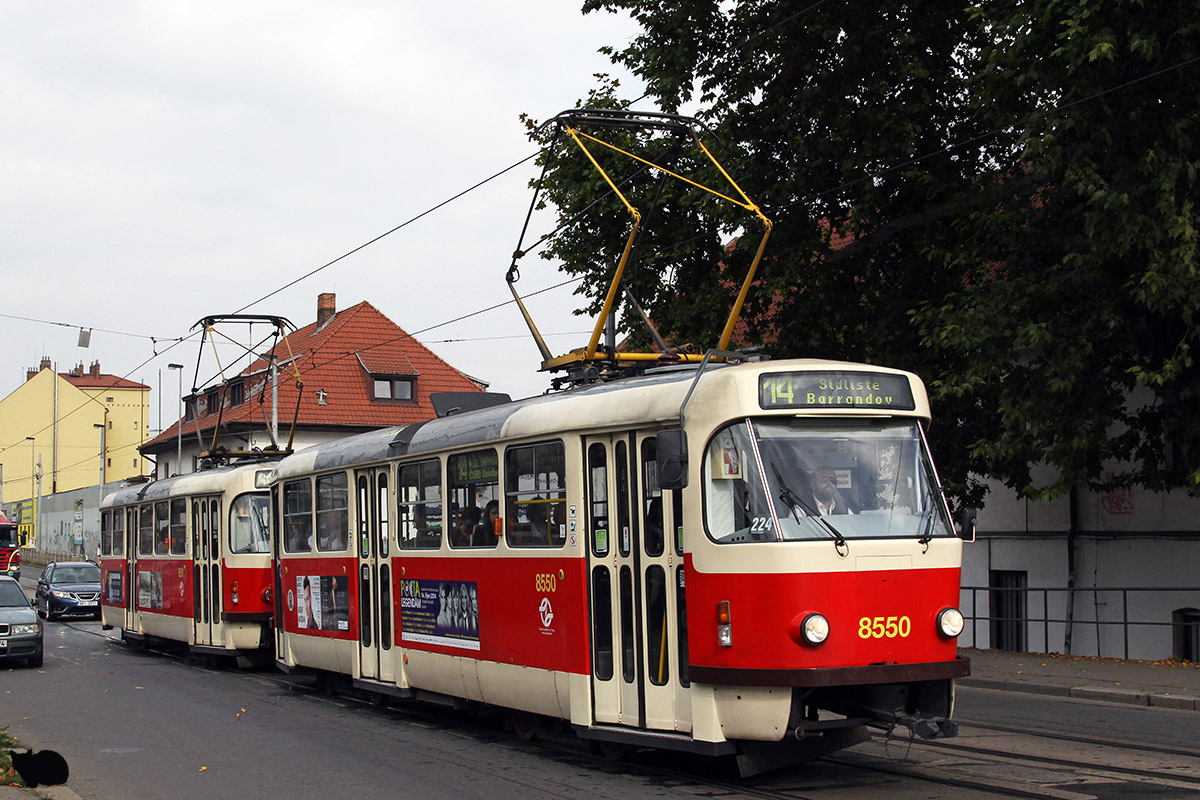 Прага, Tatra T3R.P № 8550