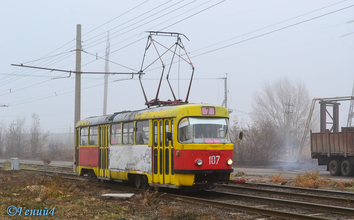 Волжский, Tatra T3SU № 107