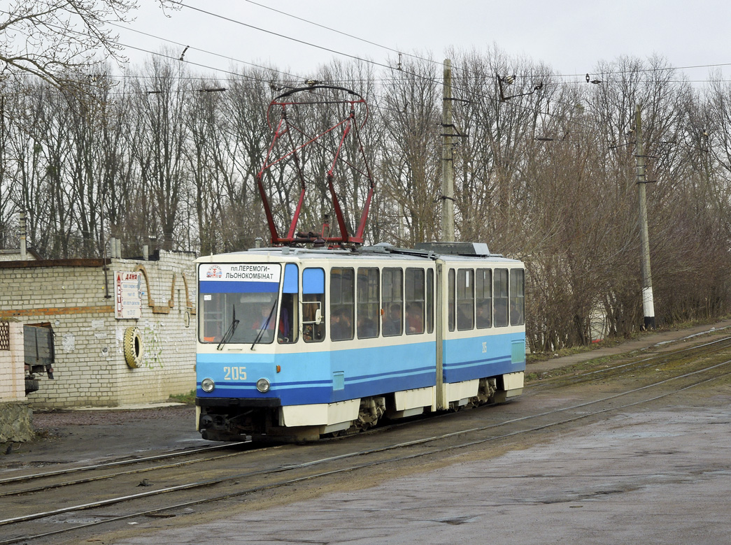 Житомир, Tatra KT4SU № 205