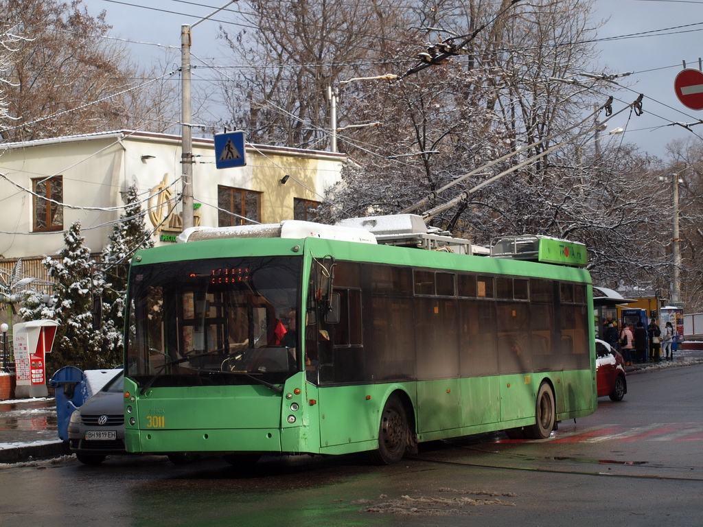 Одесса, Тролза-5265.00 «Мегаполис» № 3011