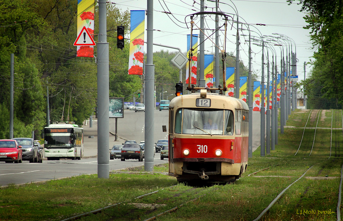 Харьков, Tatra T3SU № 310