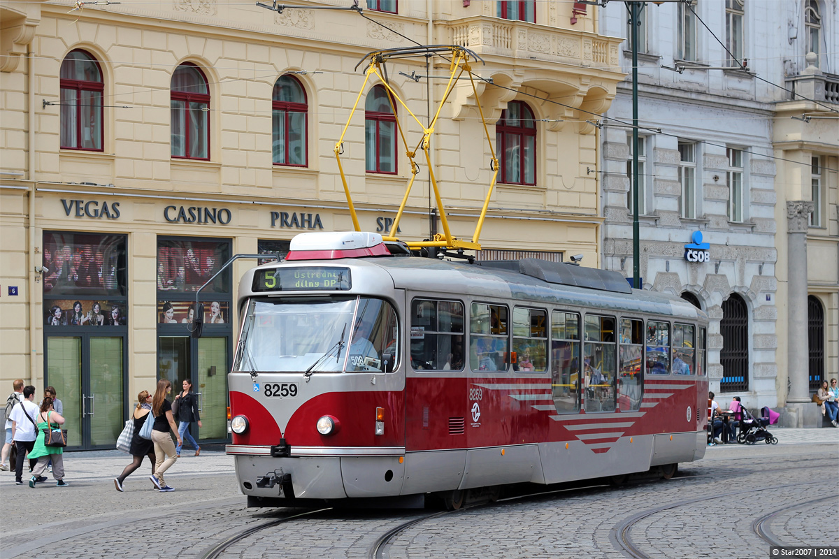 Прага, Tatra T3R.PLF № 8259