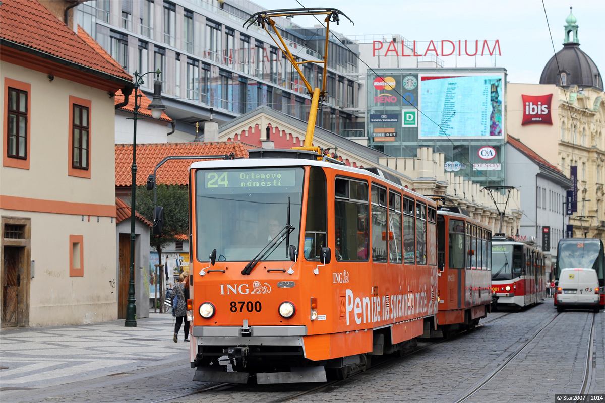 Прага, Tatra T6A5 № 8700