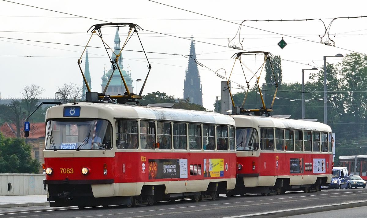 Прага, Tatra T3SUCS № 7083