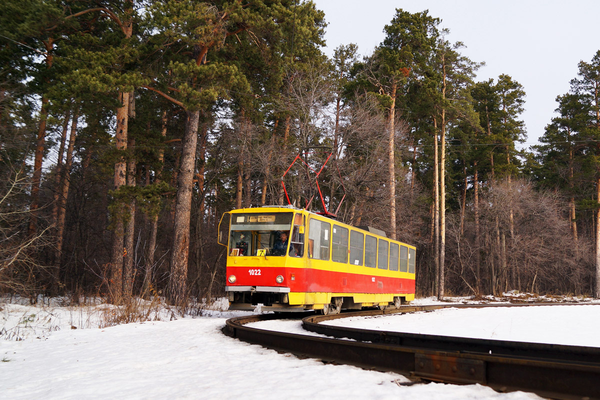 Barnaul, Tatra T6B5SU № 1022