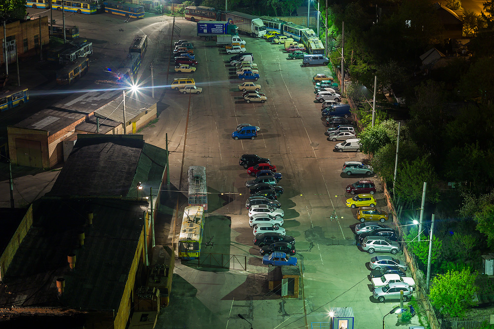 Černihivas — Trolleybus depot infrastructure
