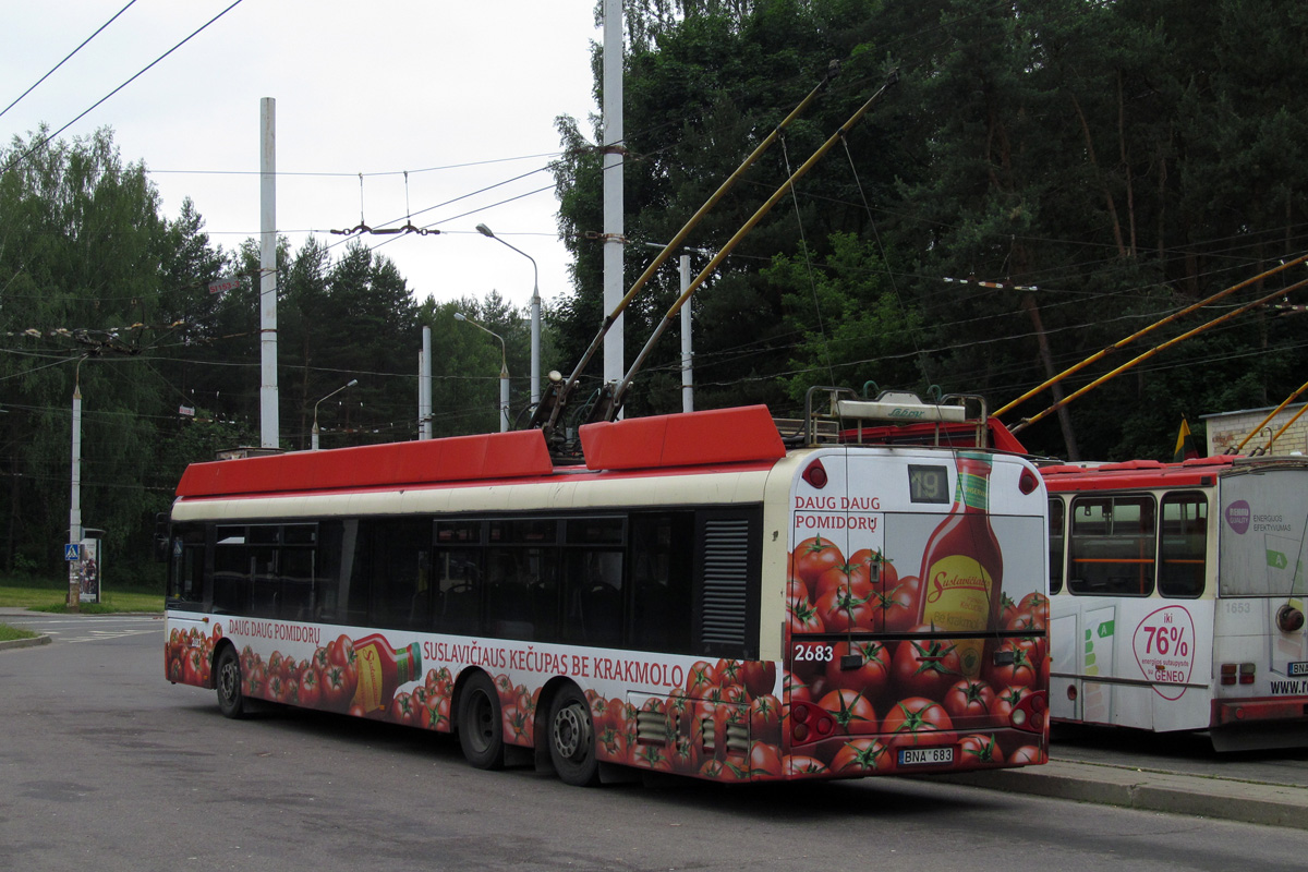 Вильнюс, Solaris Trollino II 15 AC № 2683