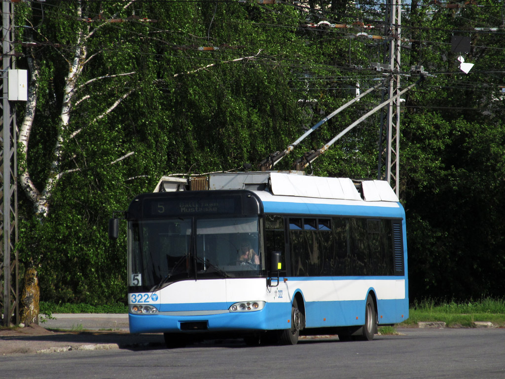 Таллин, Solaris Trollino II 12 Ganz № 322