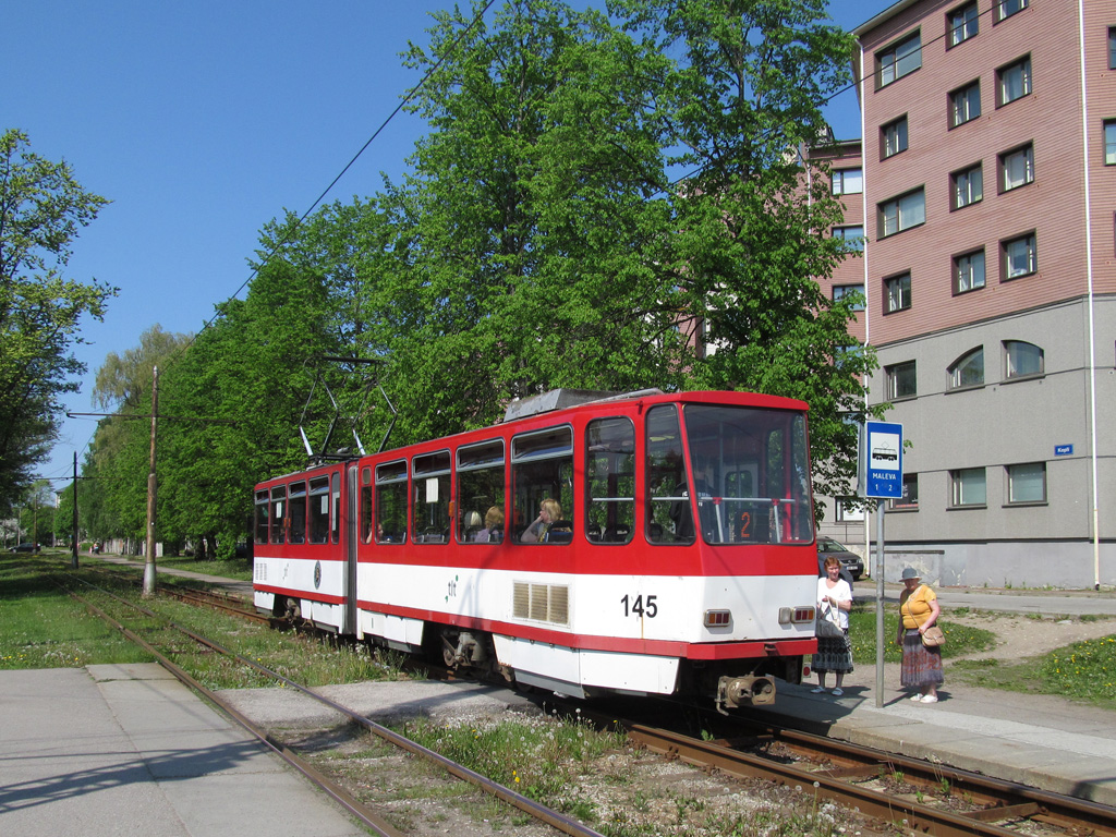 Таллин, Tatra KT4D № 145