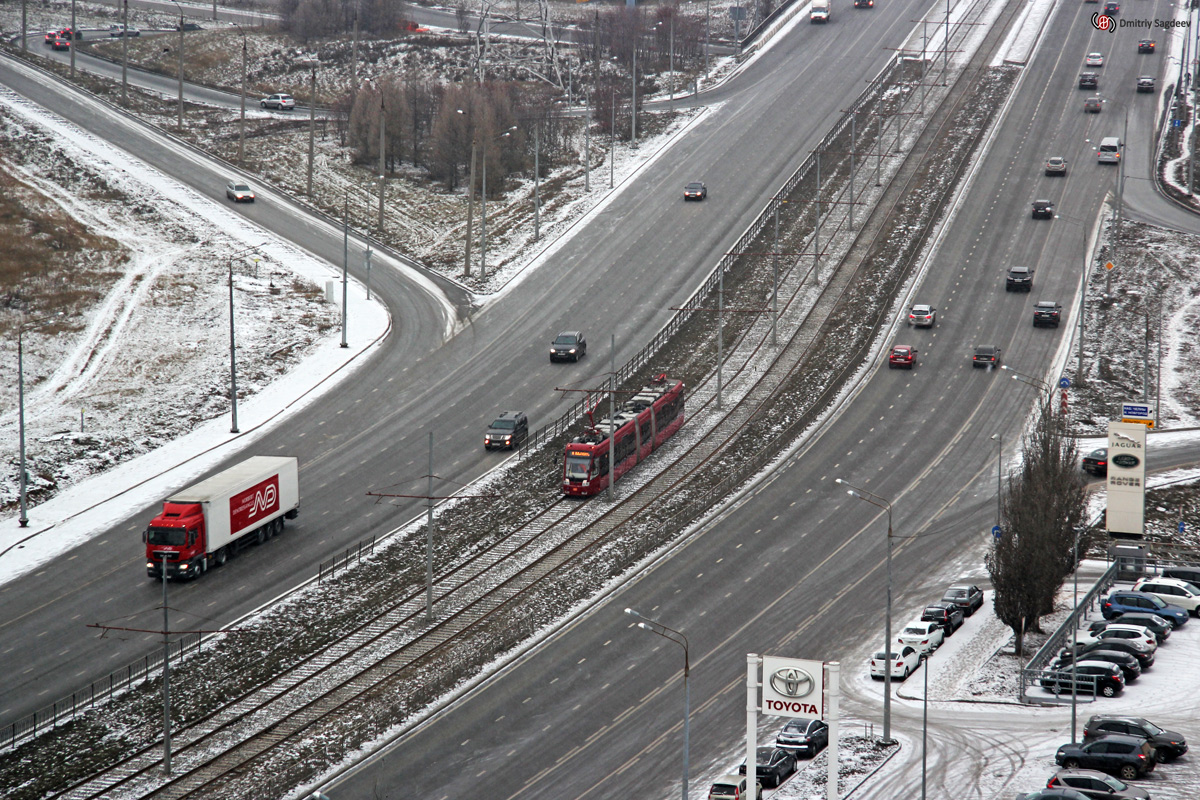 Kazaň — Big tram circle; Kazaň — ET Lines [4] — East; Kazaň — Photos from a height