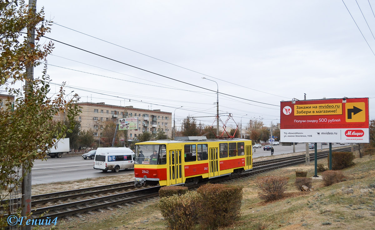 Volgograd, Tatra T6B5SU № 2842