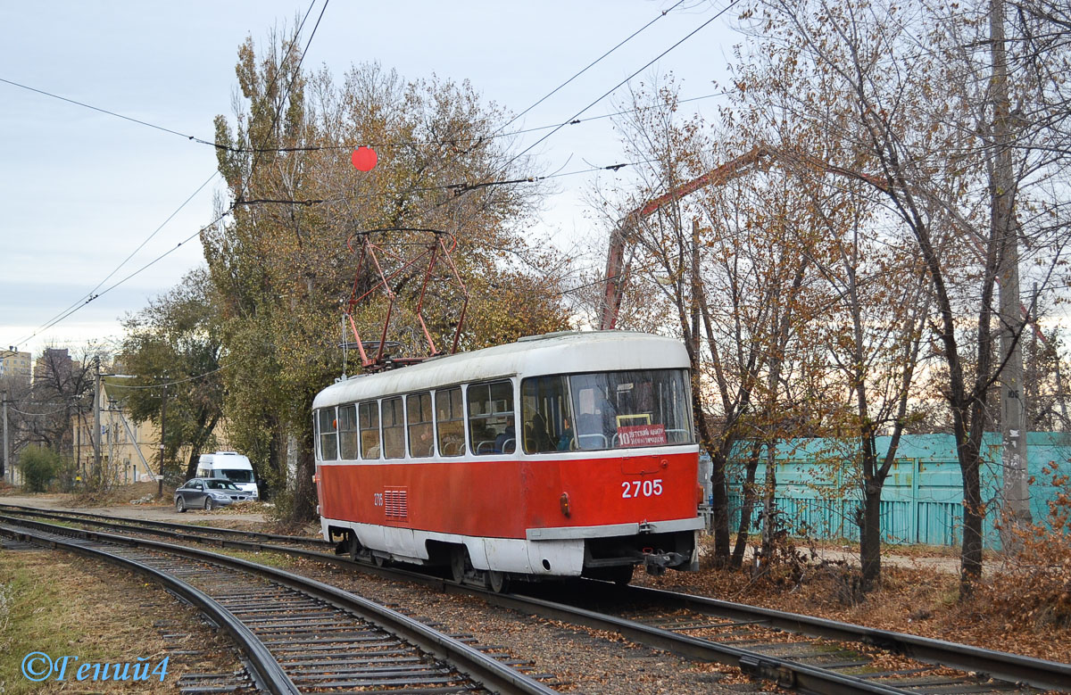 Волгоград, Tatra T3SU № 2705
