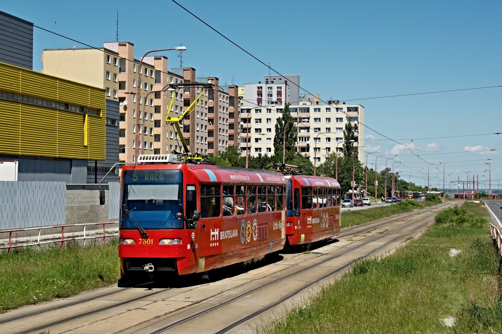 Братислава, Tatra T3S № 7301