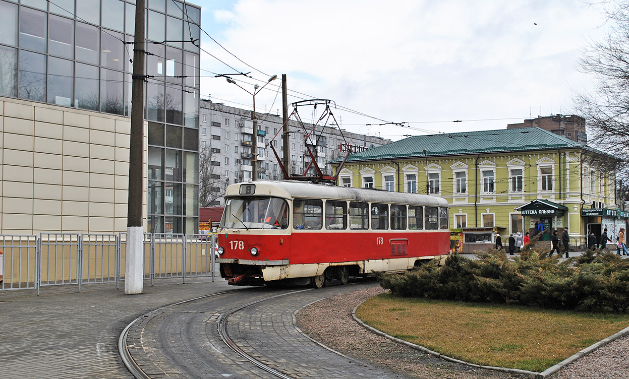 Донецк, Tatra T3SU (2-door) № 178