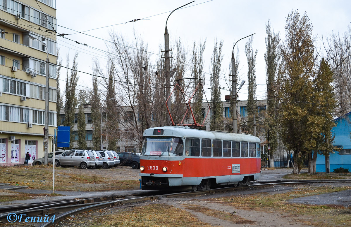 Волгоград, Tatra T3SU (двухдверная) № 2530