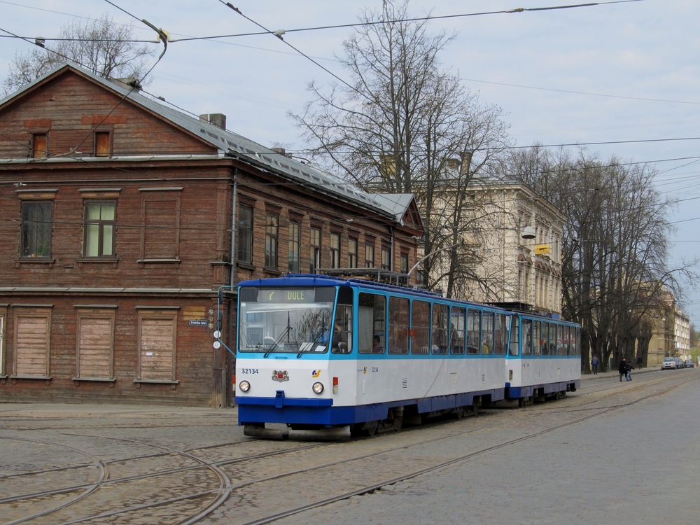 Рига, Tatra T6B5SU № 32134