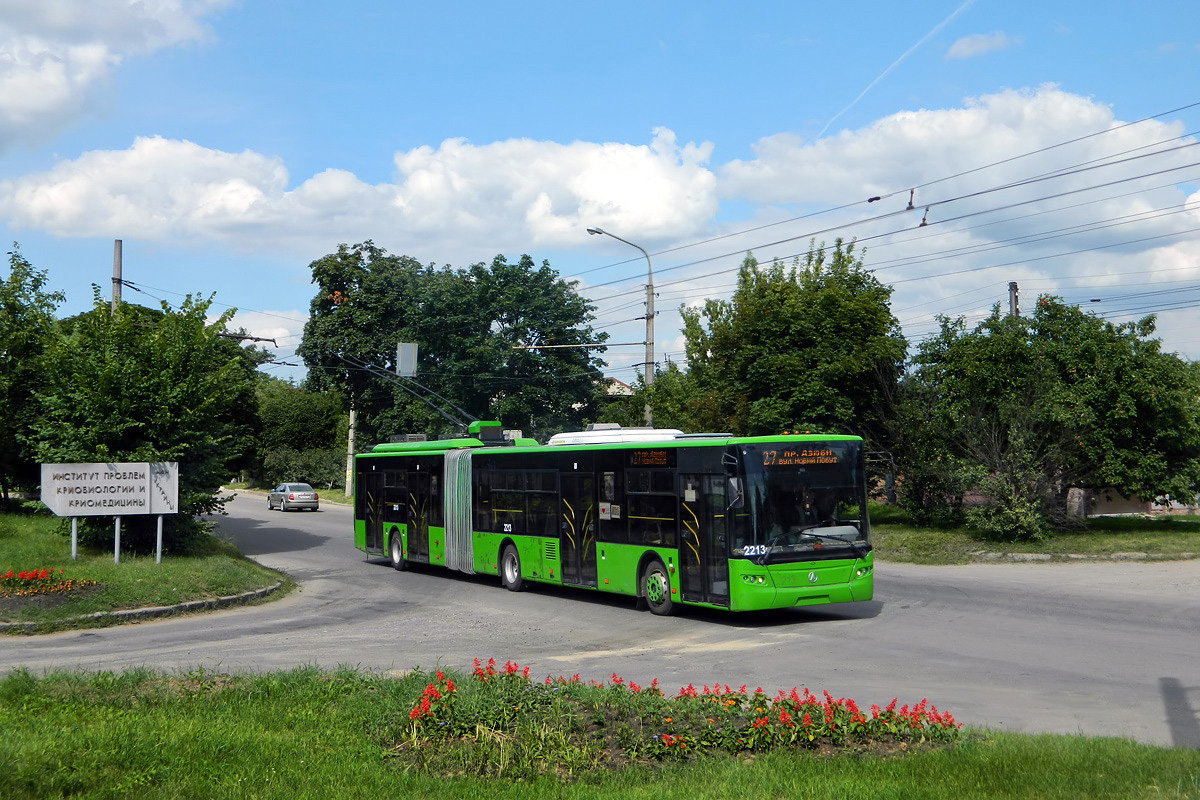 Харкаў, ЛАЗ E301D1 № 2213