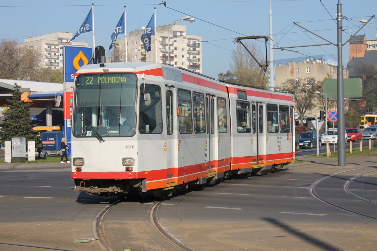 Lodz, Duewag M6S č. 302