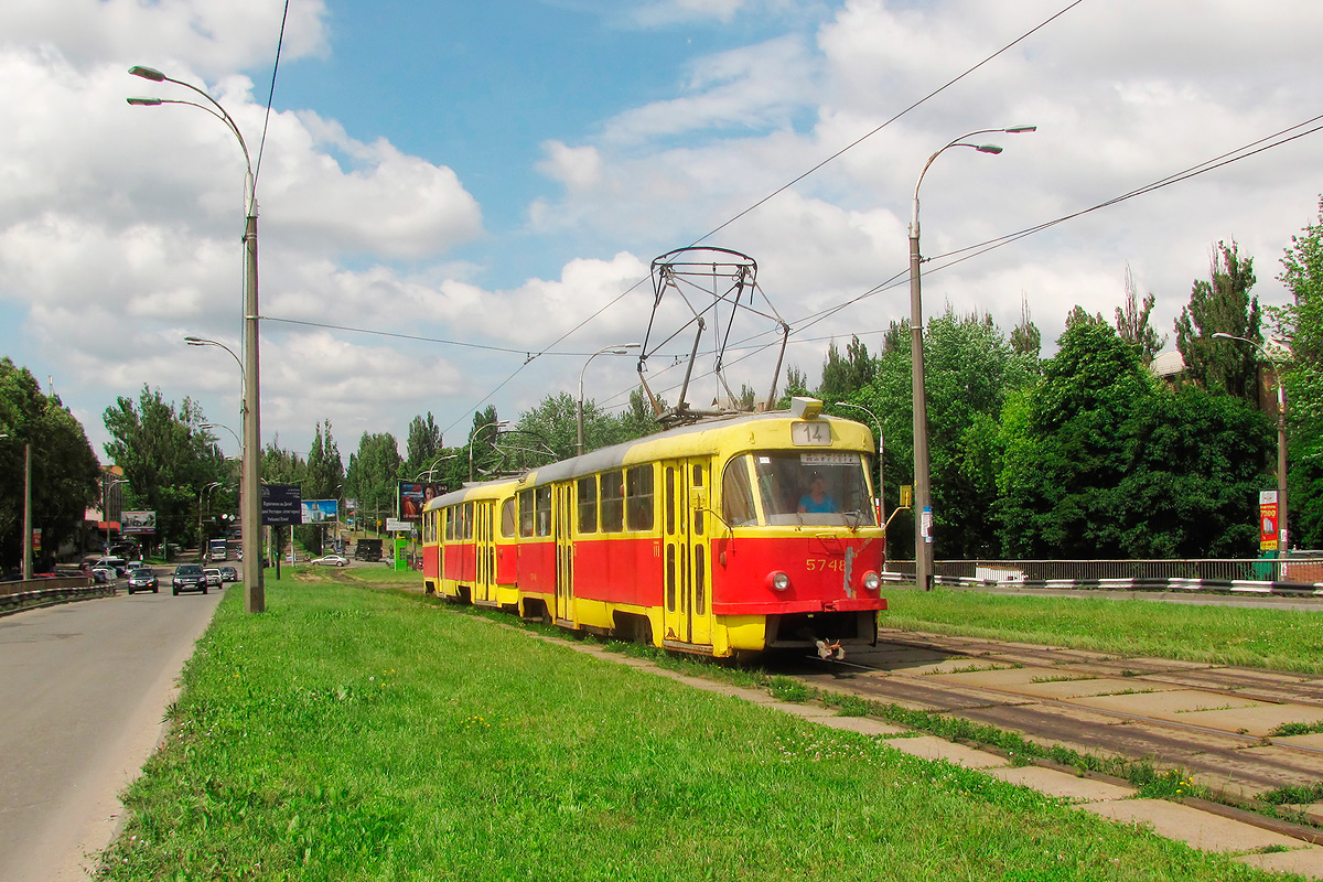 Киев, Tatra T3SU № 5748