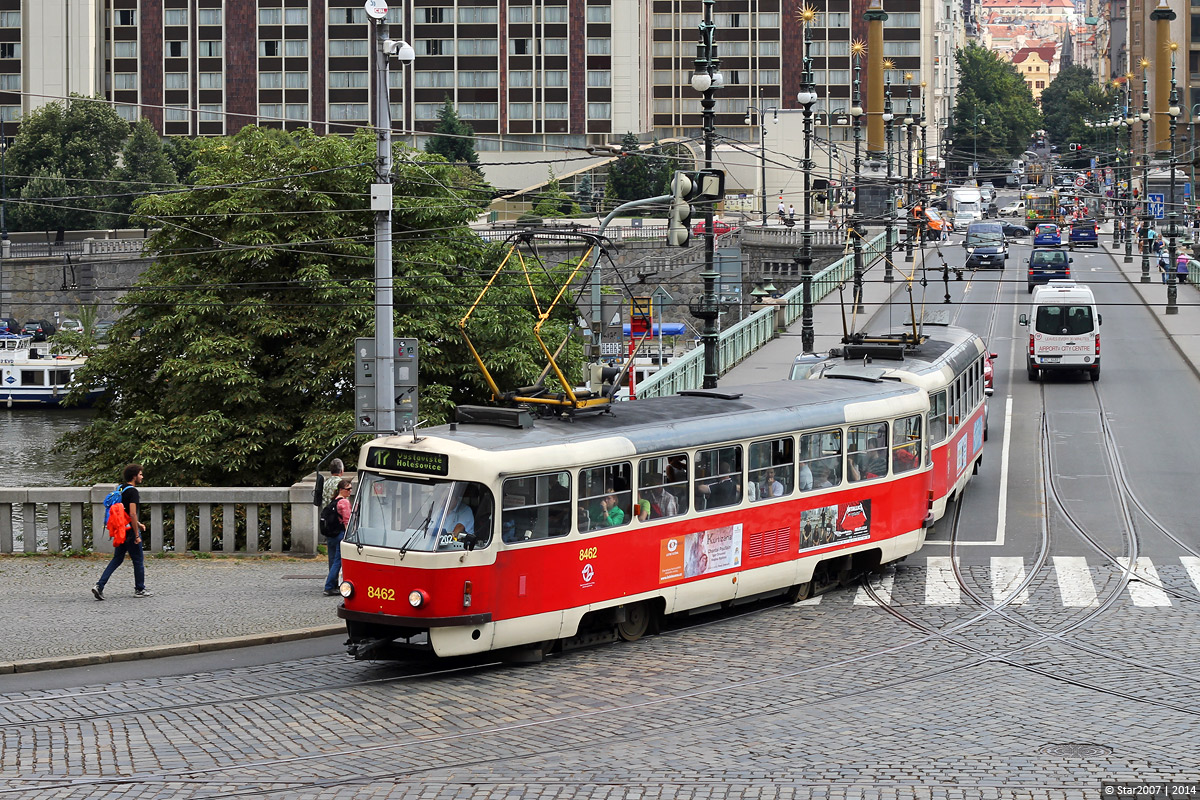 Прага, Tatra T3R.P № 8462
