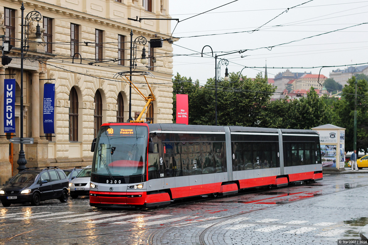 Прага, Škoda 15T3 ForCity Alfa Praha № 9300