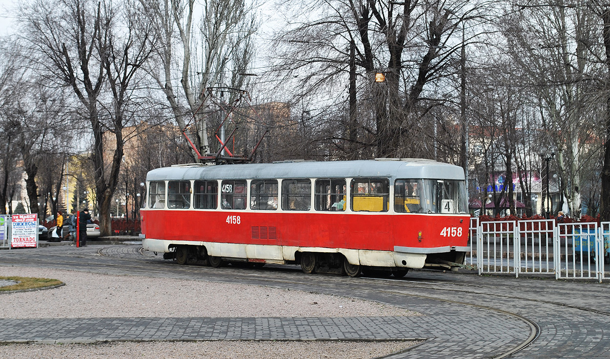 Донецк, Tatra T3SU № 4158