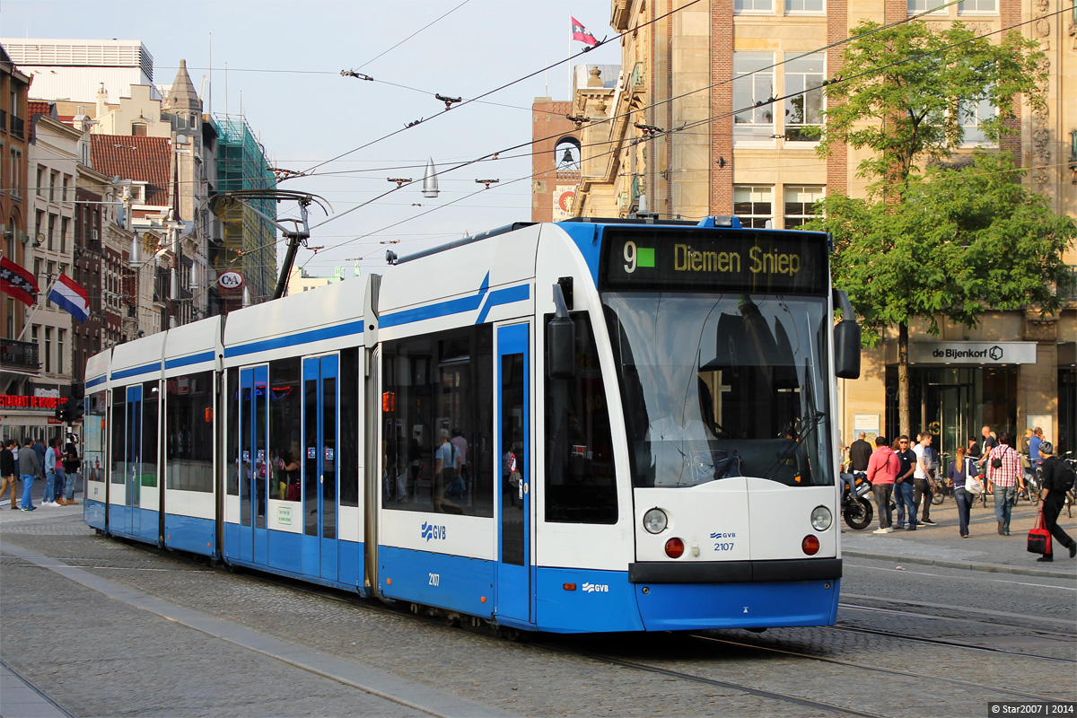 Amsterdam, Siemens Combino Nr. 2107