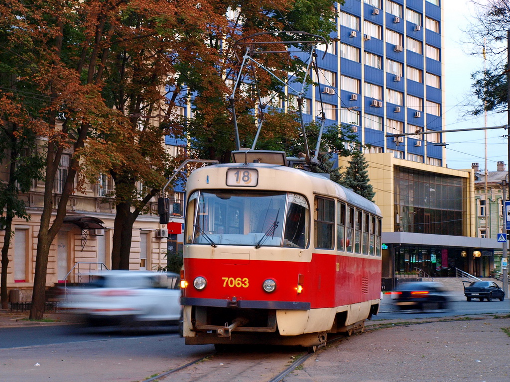 Одесса, Tatra T3SUCS № 7063