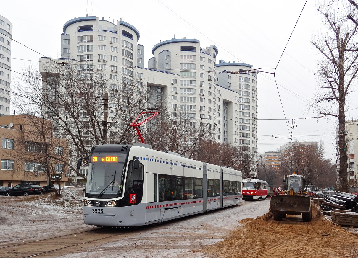 Москва, 71-414 (Pesa Fokstrot) № 3535