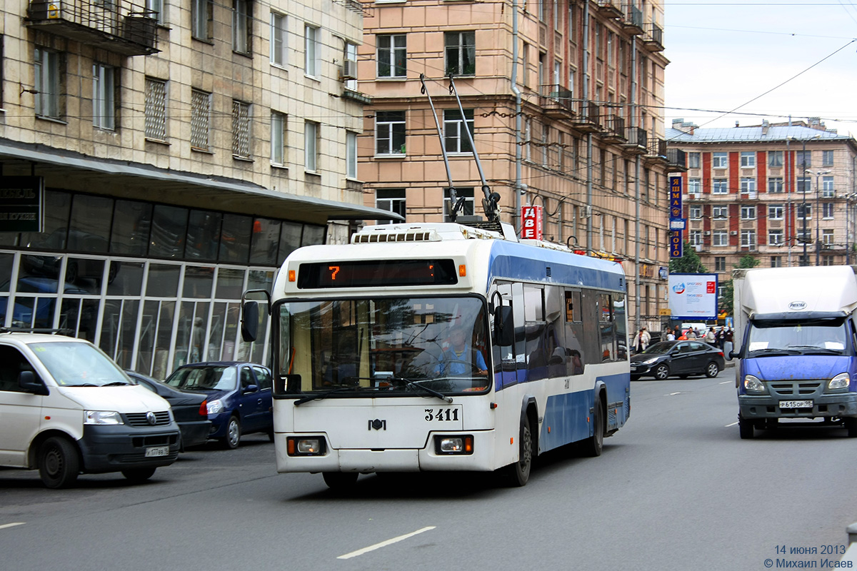 Санкт-Петербург, БКМ 321 № 3411