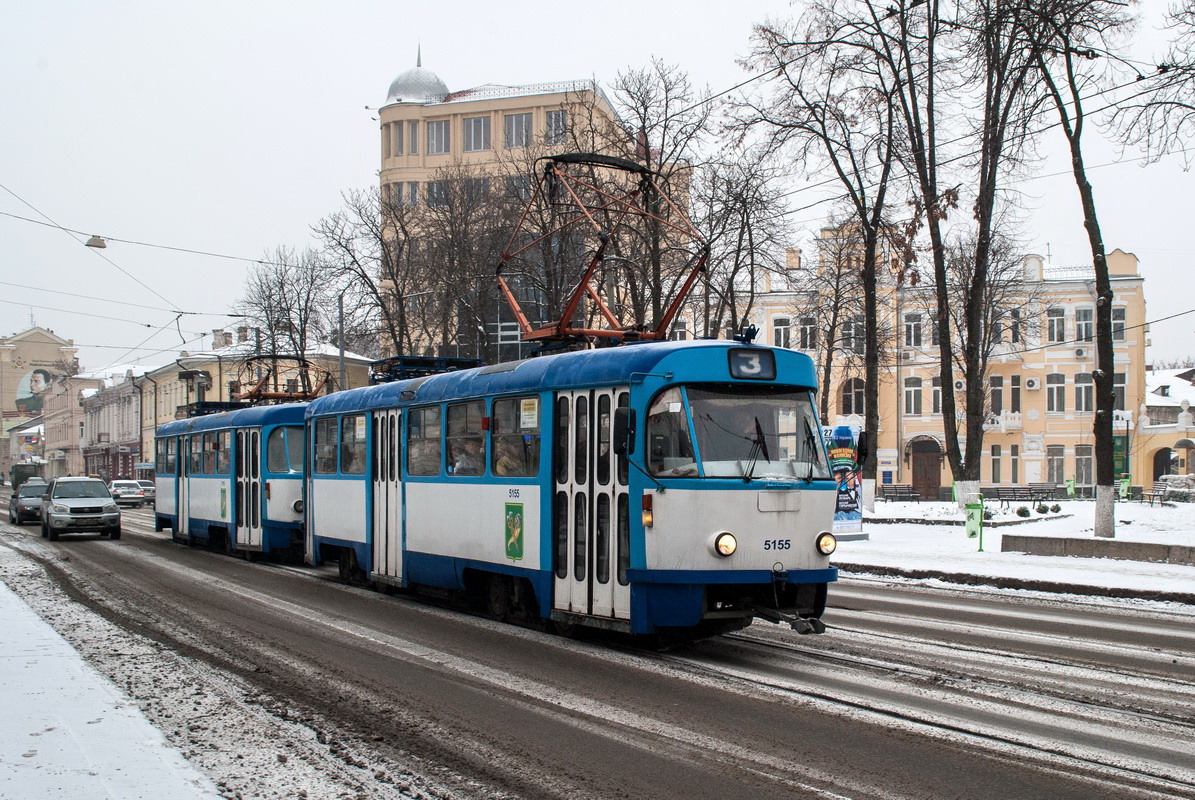 Харьков, Tatra T3A № 5155