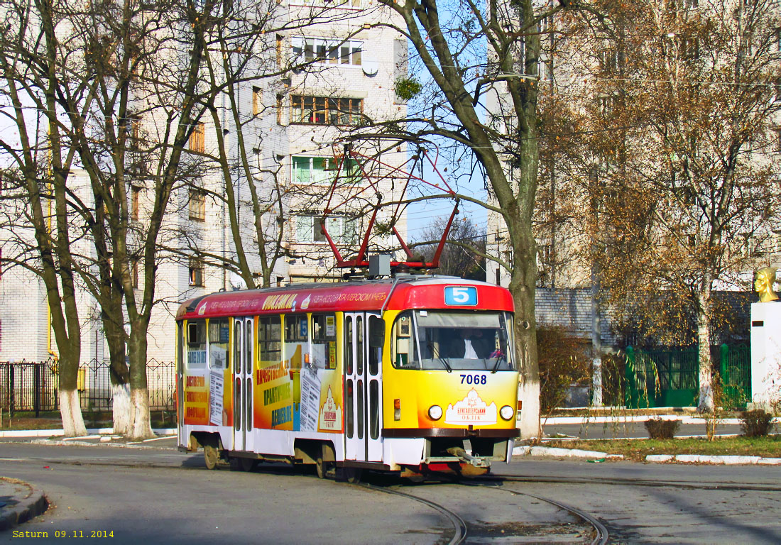 Харьков, Tatra T3SUCS № 7068