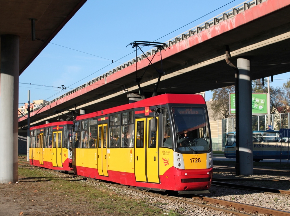 Lodz, Konstal/MPK 805N-M14 Nr. 1728