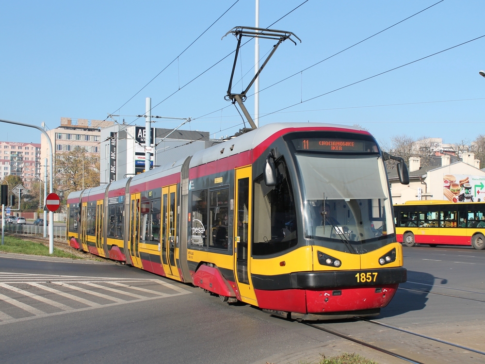 Łódź, PESA Tramicus 122N Br. 1857