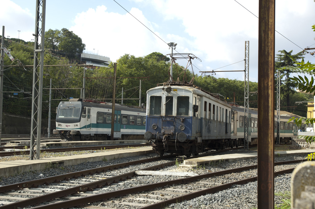 Rome, (not in the list) № ECD26; Rome, Alstom MRP236 № 310; Rome, Alstom MRP236 № 405; Rome — Roma-Civita Castellana-Viterbo (Roma Nord)