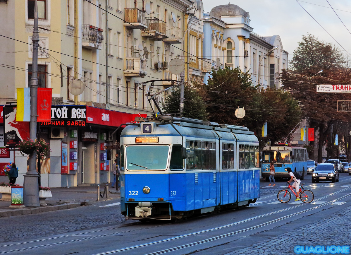 Vinnytsia, SWS/SIG/BBC Be 4/6 "Mirage" Nr. 322