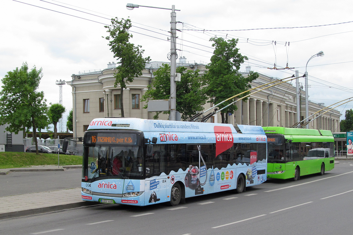 Каунас, Solaris Trollino III 12 AC № 004