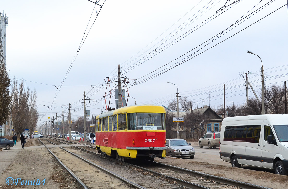 Volgográd, Tatra T3SU (2-door) — 2607