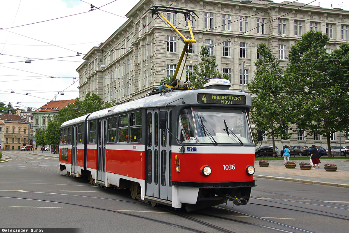 Брно, Tatra K2P № 1036