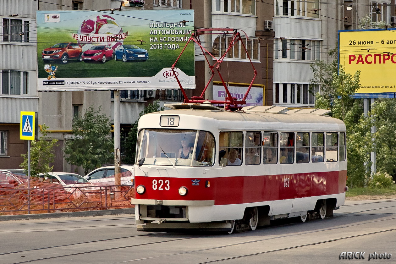 Samara, Tatra T3SU № 823