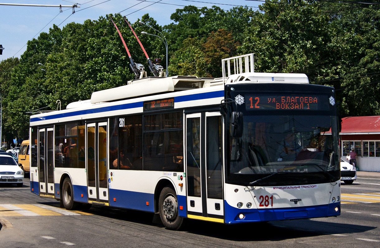 Краснодар, СВАРЗ-МАЗ-6275 № 281